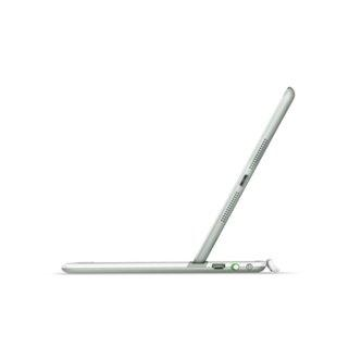 Funda con teclado y función soporte para iPad - Logitech Keyboard Case Ultrathin, en blanco