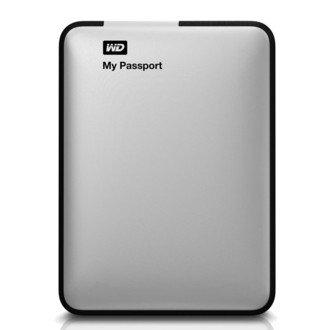 Disco duro de 2Tb - WD My Passport, silver, externo, 2.5" y USB 3.0