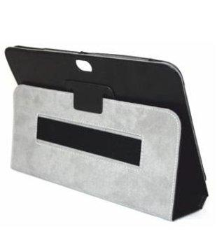 Funda para Galaxy Note 10.1 N8000 - Silver HT Bookcase, en color negro