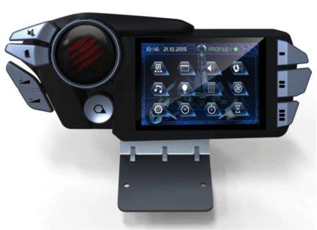 Teclado gaming - Mad Catz S.T.R.I.K.E. 7 pantalla TFT táctil, modular, configurable