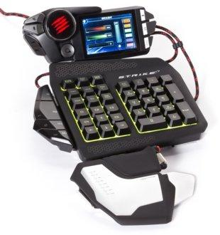 Teclado gaming - Mad Catz S.T.R.I.K.E. 7 pantalla TFT táctil, modular, configurable