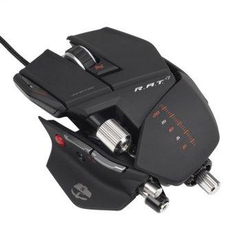 Ratón gaming - Mad Catz R.A.T. 7, 6400 dpi, botones programables, completamente ajustable