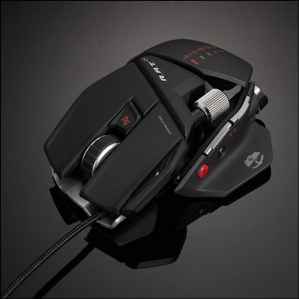 Ratón gaming - Mad Catz R.A.T. 7, 6400 dpi, botones programables, completamente ajustable