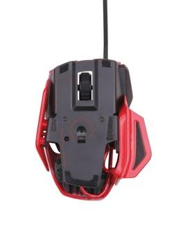 Ratón gaming - Mad catz R.A.T. 3 Cyborg, 3500dpi, 3 botones, USB y de color rojo
