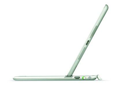 Teclado inalámbrico - Logitech Ultrathin Keyboard Cover para el iPad mini en blanco