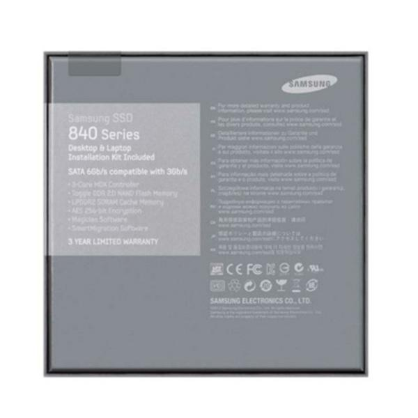 Disco duro de 500Gb - Samsung 840 Upgrade Kit SSD, interno, 2.5", SATA