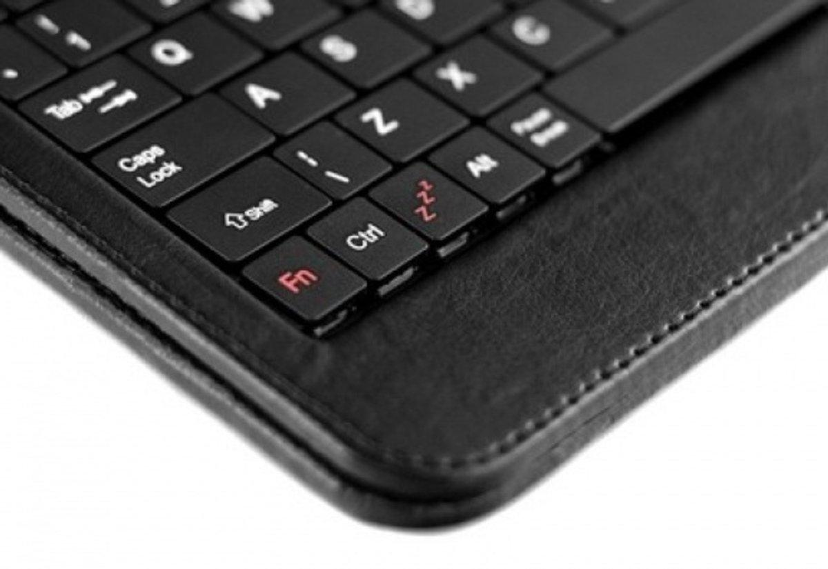 Funda con teclado para tablet de 9,7 pulgadas - Woxter Cover Key 97, soporte, USB, color negro