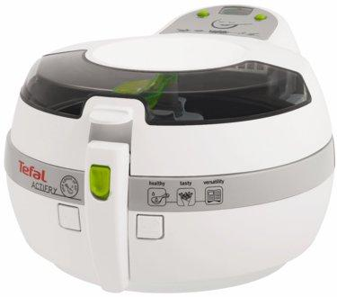 Freidora de aire - Tefal ACTIFRY SNACKING FZ707020 Capacidad de hasta 1kg de alimentos, Desmontable,
