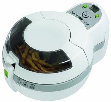 Freidora de aire - Tefal ACTIFRY SNACKING FZ707020 Capacidad de hasta 1kg de alimentos, Desmontable,