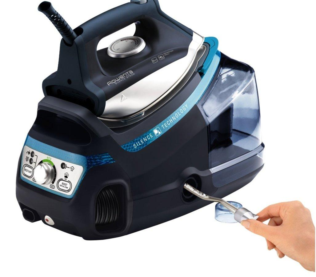 Centro de planchado - Rowenta DG8960 Sistema ECO, Autonomía ilimitada, Depósito de 1,5L