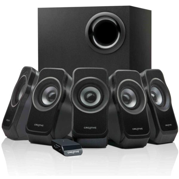 Altavoces para Pc - Creative A520 de 5.1, 37W RMS