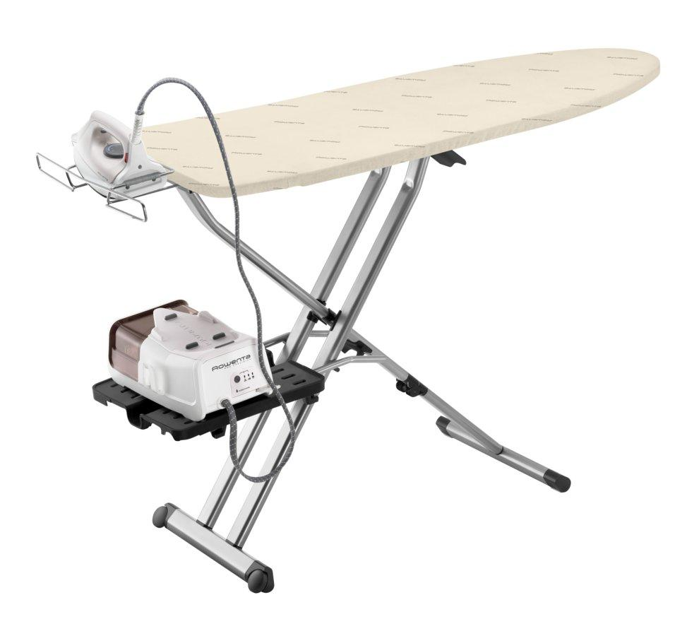 Tabla de planchar - Rowenta PRO COMPACT IB9100 Altura regulable, Apta para centros de planchado,