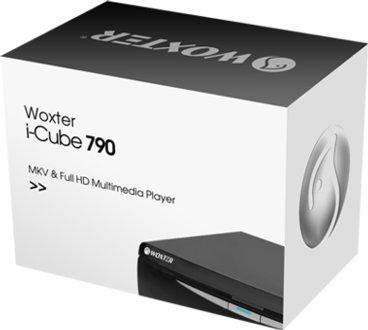 Disco duro de 2TB - Woxter iCube 790, multimedia, MKV, Full HD, USB y Lector de Tarjetas