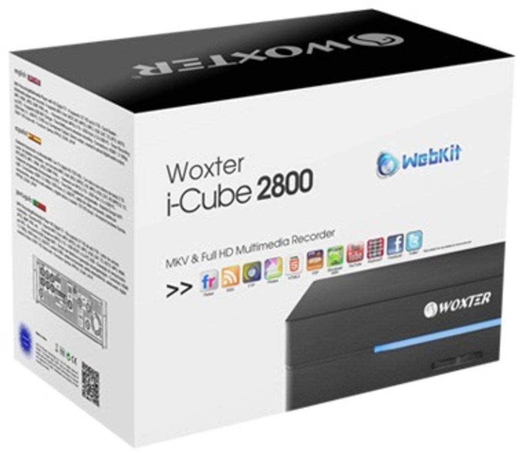 Disco duro multimedia 1TB - Woxter i-cube 2800, TDT full HD 1080p, reproductor MKV y función REC