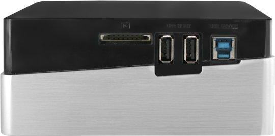 Disco duro multimedia de 3TB - Woxter iCube 3900, Doble sintonizador TDT, Ethernet