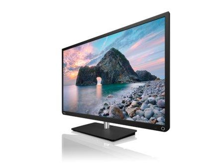 TV LED 39"-Toshiba 39 L 4333 DG, WiFi integrado, Negro mate