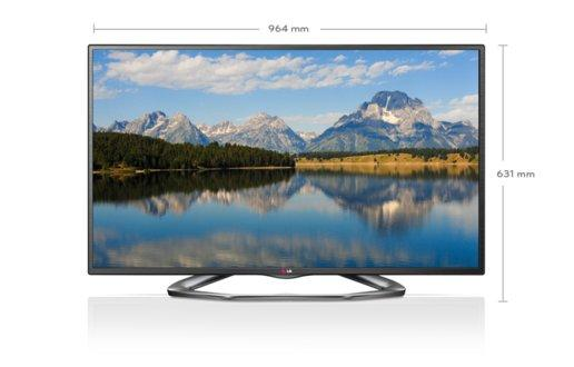 TV LED 42" - LG 42LA620S Smart TV, WiFi, MHL, 3D, 200Hz