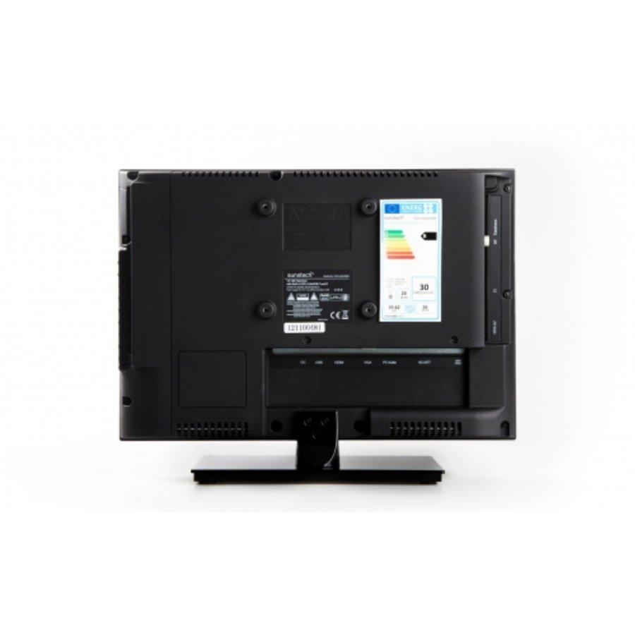 TV LED 16"- Sunstech TLEXI 1662 HD-BK, HD, DVD incorporado