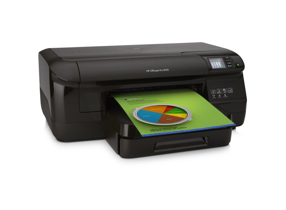 Impresora - HP Officejet Pro 8100 con WiFi e impresión móvil
