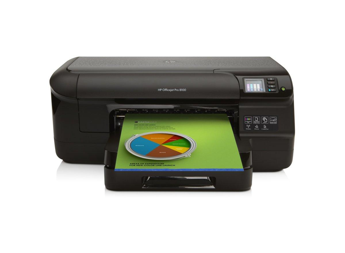 Impresora - HP Officejet Pro 8100 con WiFi e impresión móvil