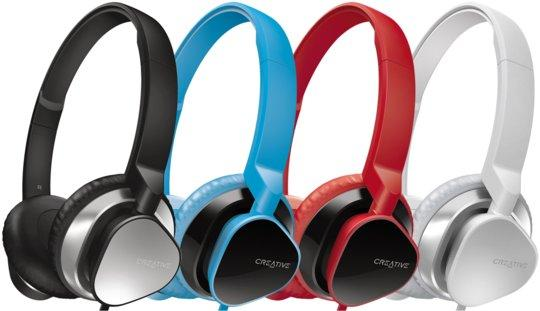 Auriculares con micrófono integrado - Creative Hitz MA2300, con conexión jack 3,5mm, de color