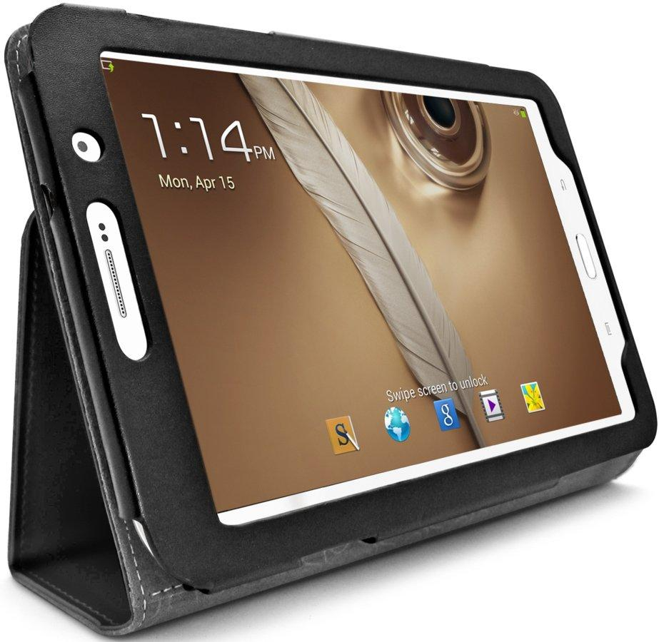 Funda para Galaxy Note 8 - iLuv Slim Stand, 2 ángulos de visión y en color negro
