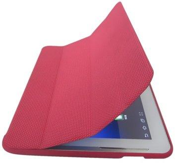 Funda para Galaxy Tab 2 10.1 o BQ Edison - Siver HT Fullcase Grip, con función de soporte y en