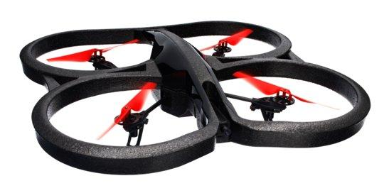 Cuadricóptero - Parrot A.R. Drone 2.0 Power Edition, camara HD, 2 baterías de 1500mAh