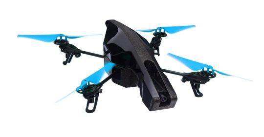 Cuadricóptero - Parrot A.R. Drone 2.0 Power Edition, camara HD, 2 baterías de 1500mAh