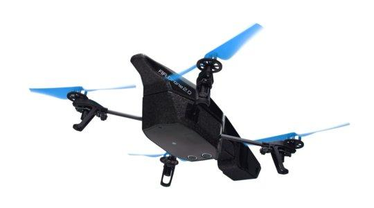 Cuadricóptero - Parrot A.R. Drone 2.0 Power Edition, camara HD, 2 baterías de 1500mAh