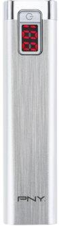 Batería externa - PNY PowerPack, 2600mAh, indicador de carga