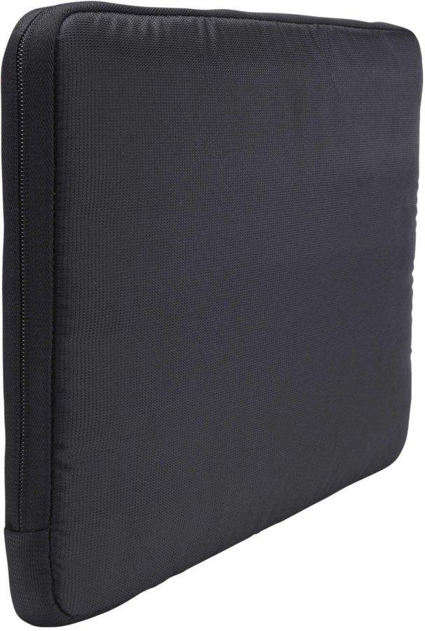 Funda para MacBook Air o Pro de 13" - Case Logic, bolsillo exterior con cremallera y en color negro
