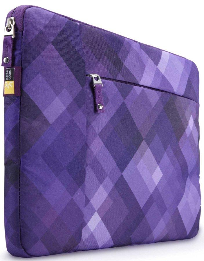 Funda para MacBook Pro de 13" - Case Logic TS113PP, bolsillo frontal, color púrpura