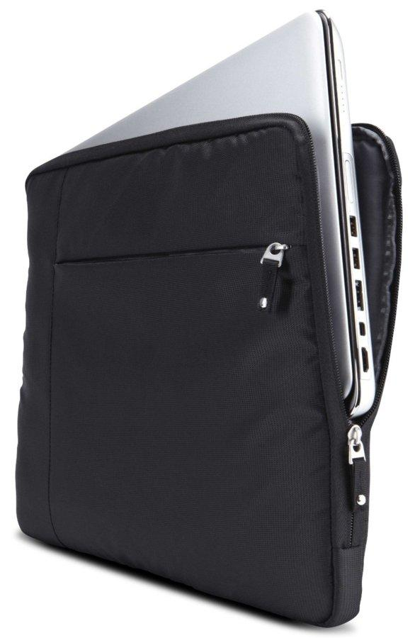Funda para MacBook Pro de 15" - Case Logic TS115K, bolsillo frontal, color negro