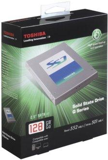 Disco duro SSD de 128Gb - Toshiba SSD PC Upgrade Kit Q Series, 2,5 pulgadas, interno, SATA III