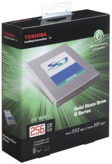 Disco duro SSD de 256Gb - Toshiba SSD PC Upgrade Kit - Q Series, 2,5 pulgadas, interno, SATA III