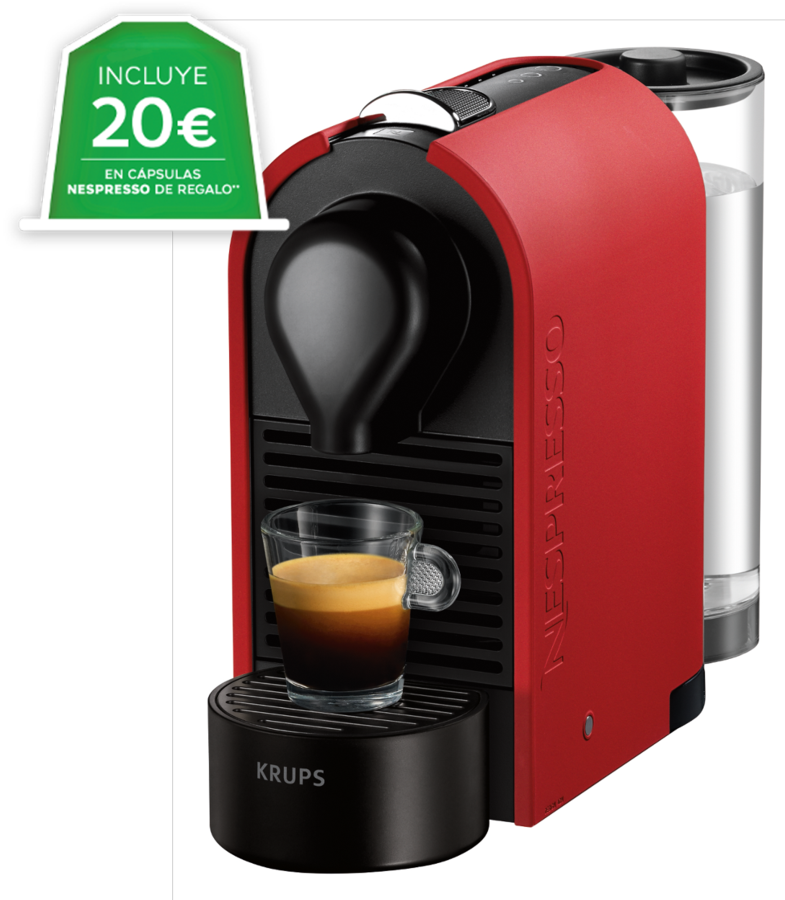 Cafetera de cápsulas Nespresso - Krups Presión de 19 bares, Potencia de 1260W, Automática