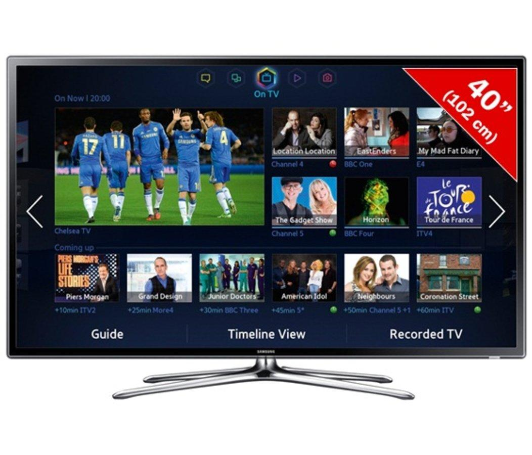 TV LED 40" - Samsung 40F6320 Smart TV, WiFi y 3D