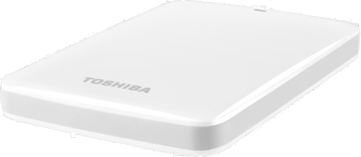 Disco duro de 1TB - Toshiba Canvio Connect, 2,5 pulgadas, USB 3.0, blanco