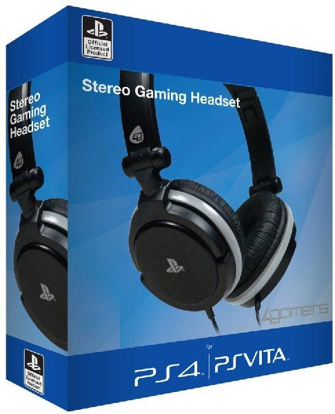 Auriculares gaming- Ardistel 4G-4887, De diadema, Con cable, Para  PS4/ PS Vita, Control volumen,  Negro