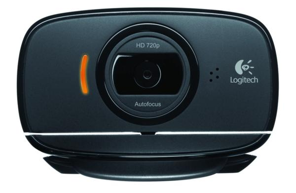 Webcam - Logitech C525 HD, micrófono integrado, autoenfoque