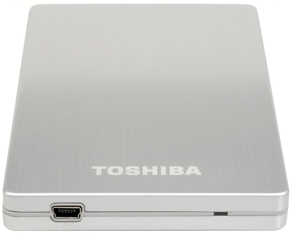 Disco duro de 500Gb - Toshiba Store Alu 2S, externo, 2.5", USB 3.0, color plata