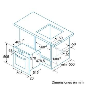 Horno - Balay 3HB556XPE Pirolítico, Inox, Multifunción