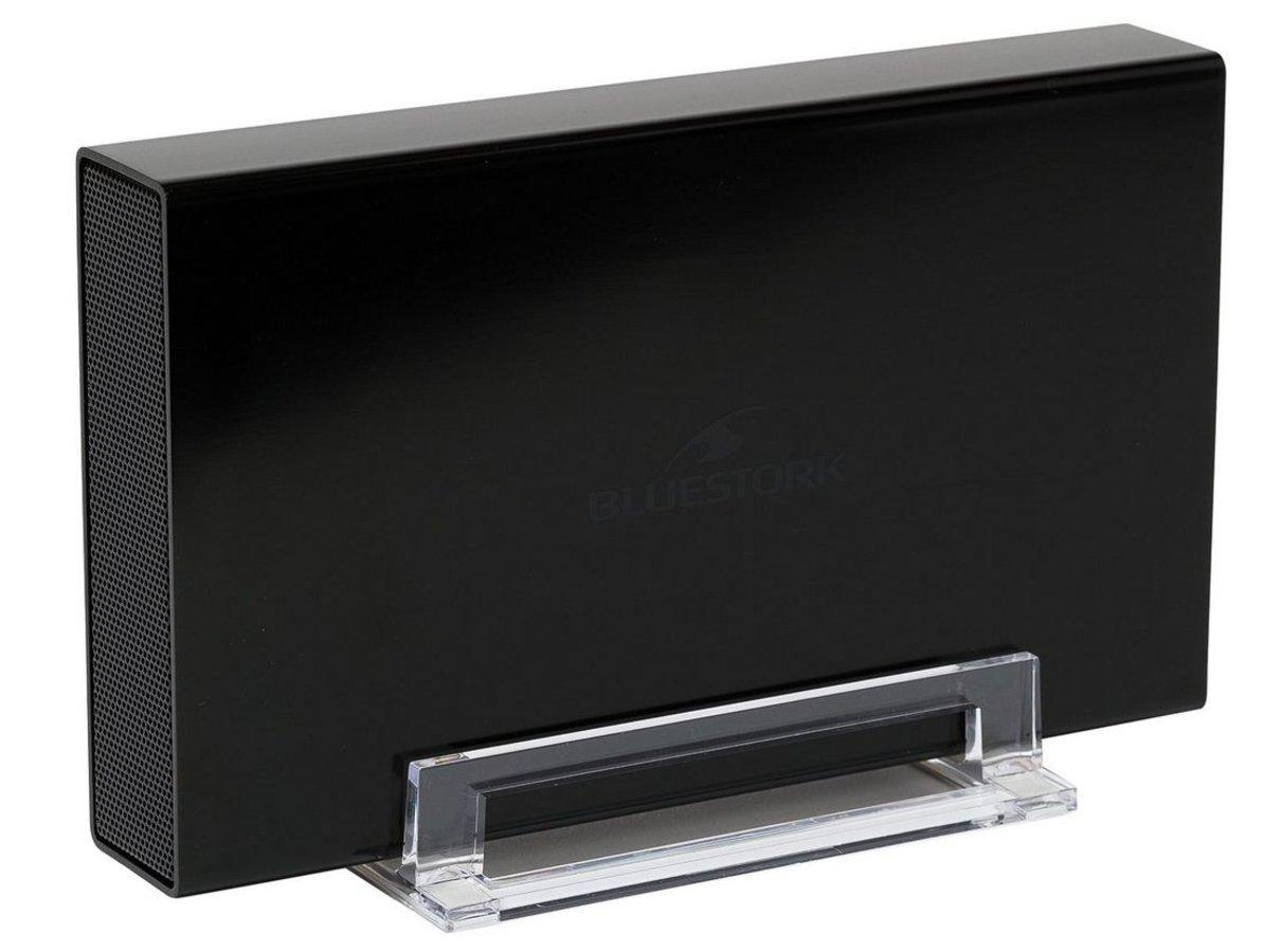 Carcasa para disco duro externo 3.5" - Bluestork SATA +IDE Connection, USB 2.0, 480 Mbps