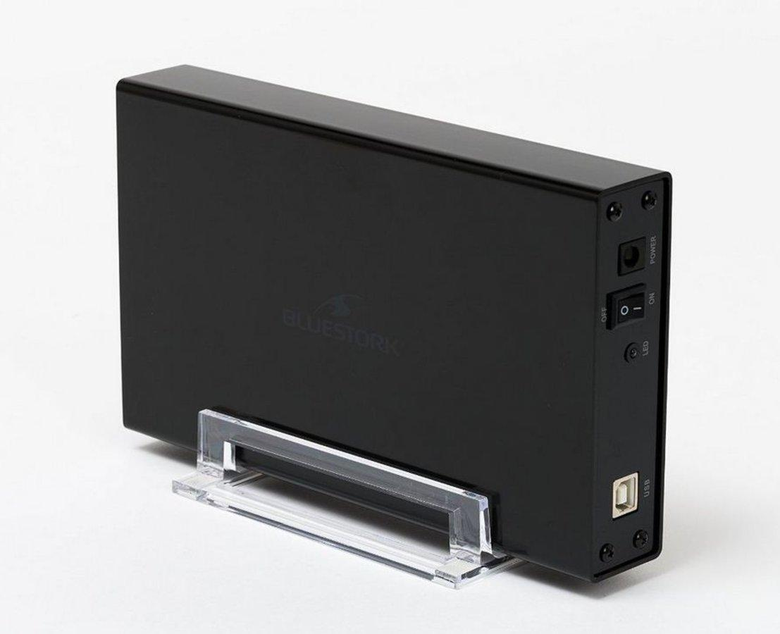 Carcasa para disco duro externo 3.5" - Bluestork SATA +IDE Connection, USB 2.0, 480 Mbps
