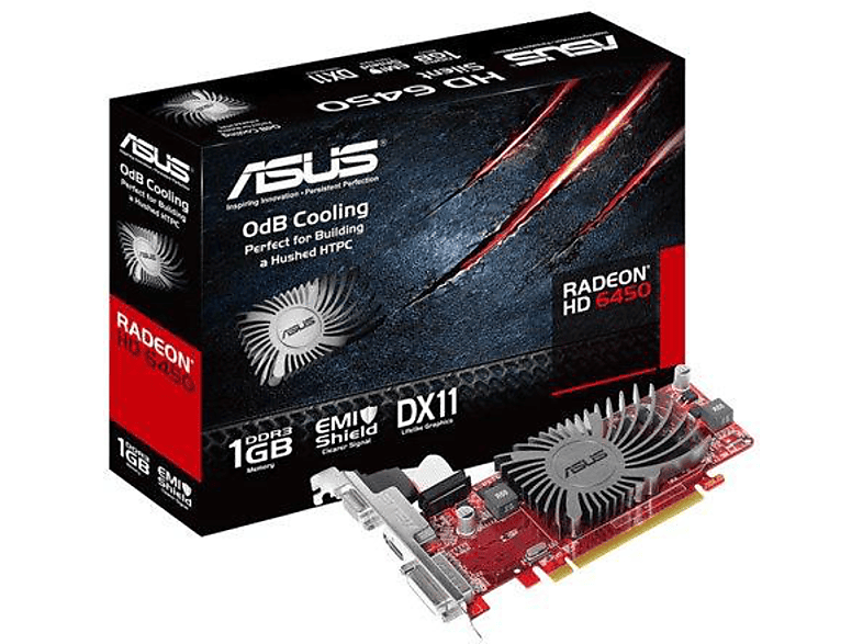 ASUS EAH6450 SILENT/DI/1GD3(LP) | Tarjeta gráfica