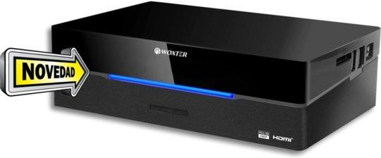 Disco duro de 1TB - Woxter iCube 2700, multimedia, sintonizador TDT, Full HD 1080p y función REC