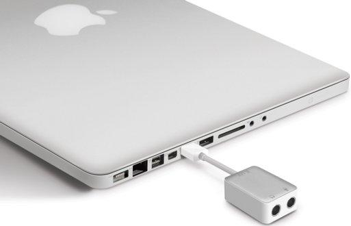 Tarjeta de sonido externa - iLuv, con conexión USB,1 entrada de 3.5mm y 1 salida de audio