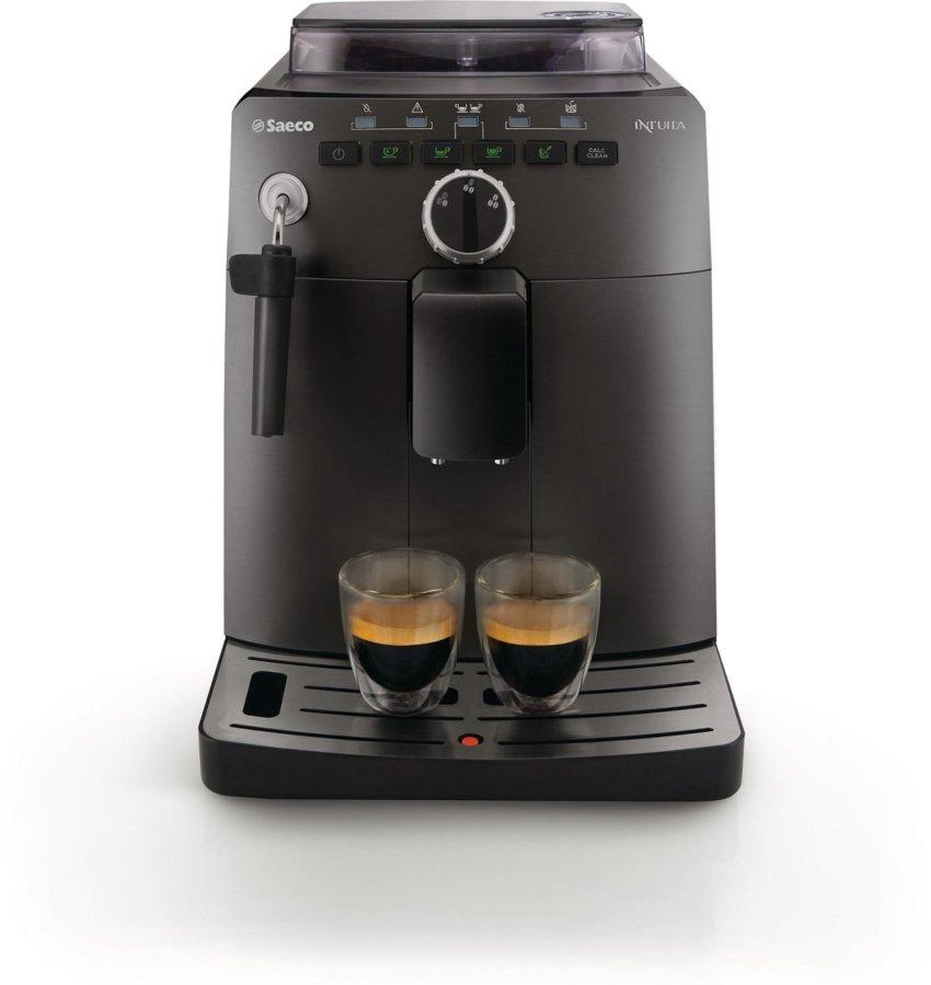 Cafetera superautomática - Saeco HD8750/11 Presión 15 bares, Capacidad 1.5L, Sistema Aroma