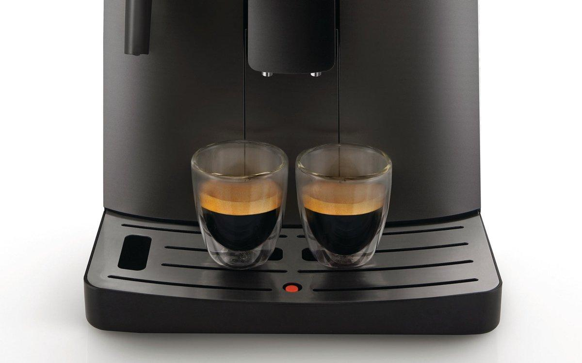 Cafetera superautomática - Saeco HD8750/11 Presión 15 bares, Capacidad 1.5L, Sistema Aroma